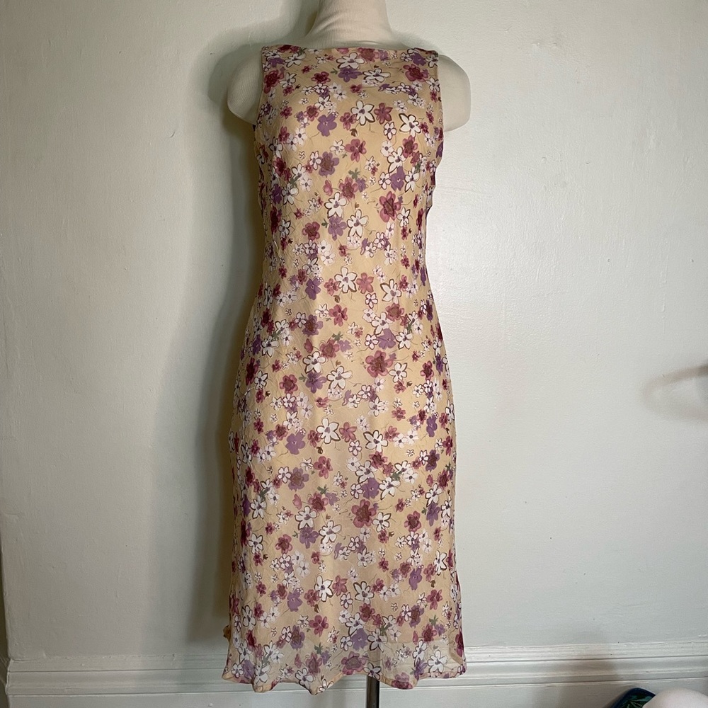 Vintage Floral Dress